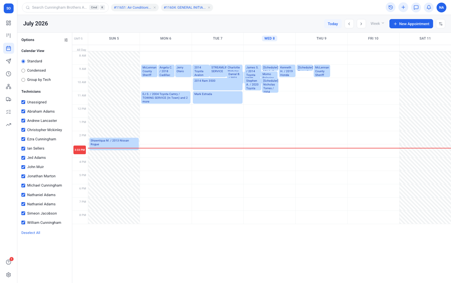API & webhooks in Gearstac