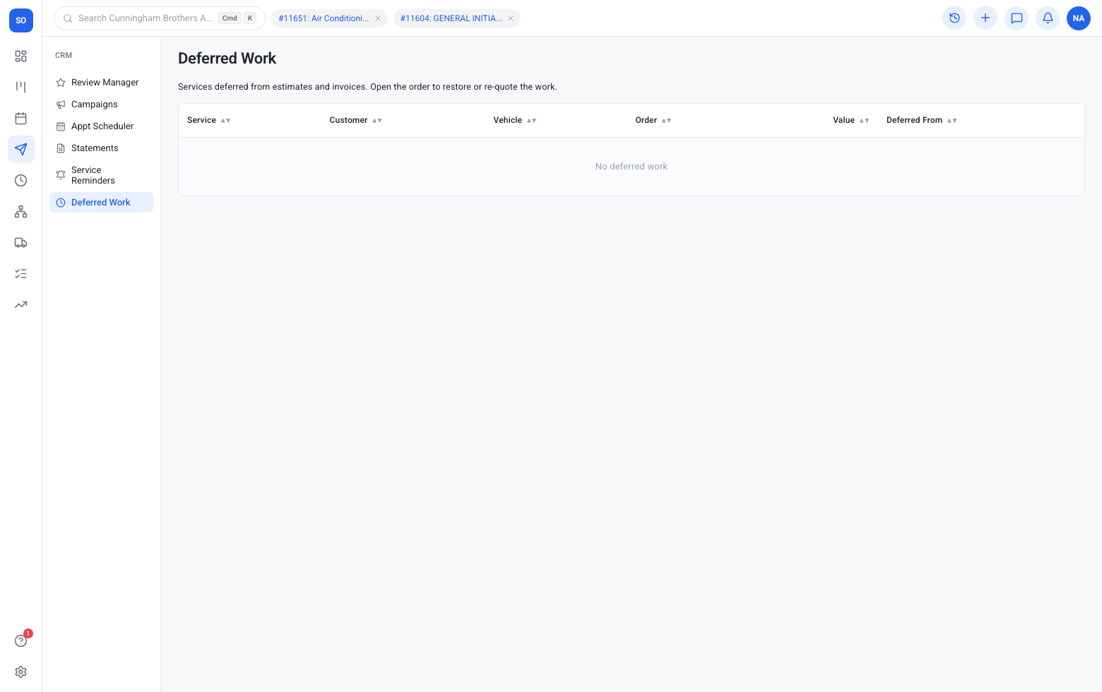 Referral program in Gearstac